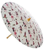 Sourpuss Hula Gal Parasol - Forever Tattooed