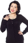 Sourpuss sugar skull cardigan - Forever Tattooed